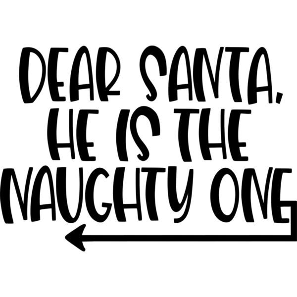 dear santa he is the naughty one Thumbnail