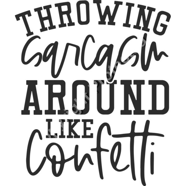 throwing sarcam around like confetti Thumbnail