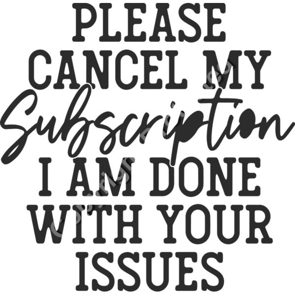 please cancel my subscription im done with your issues Thumbnail